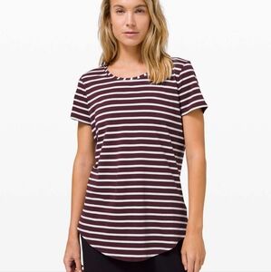 Lululemon. Love Crew III Yachtie Stripe. Size XS***.